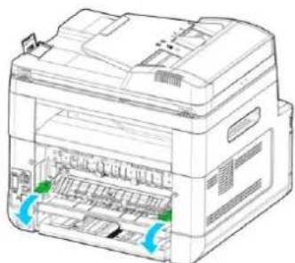 AVISION AM40Q - Locations of the Jammed Paper (Endroits susceptibles de bourrage de papier) - 7