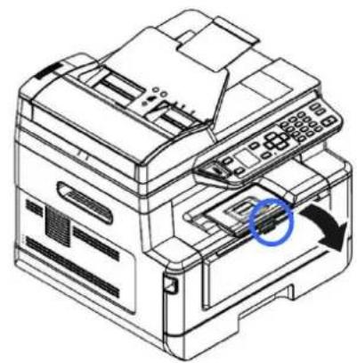 AVISION AM40Q - Locations of the Jammed Paper (Endroits susceptibles de bourrage de papier) - 4