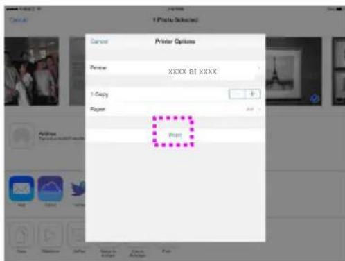 AVISION AM40Q - Comment utiliser AirPrint depuis un iPhone un iPad - 3