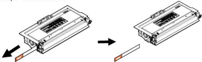 AVISION AM40Q - Installation de la cartouche de toner - 3