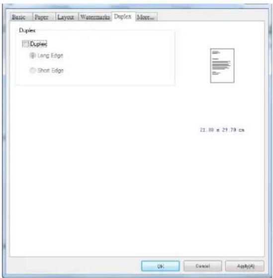 AVISION AM40Q - L'onglet Recto-verso - 1