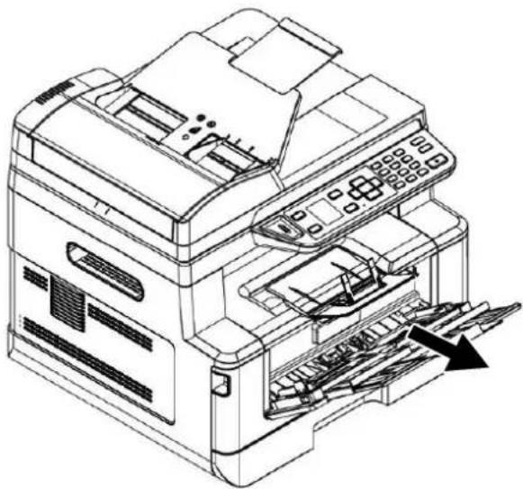AVISION AM40Q - Chargement du bac manuel - 2
