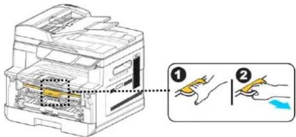 AVISION AM40Q - Locations of the Jammed Paper (Endroits susceptibles de bourrage de papier) - 9