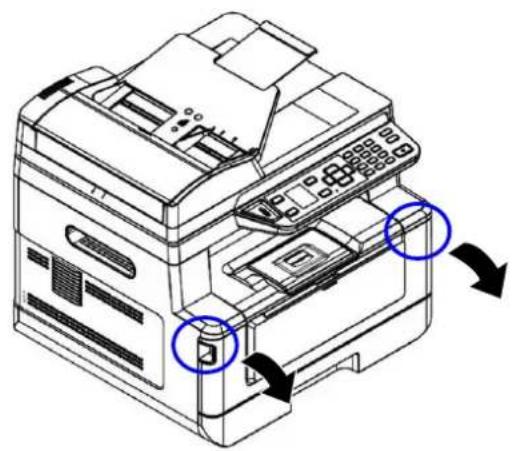 AVISION AM40Q - Retrait des matériaux d'emballage - 2