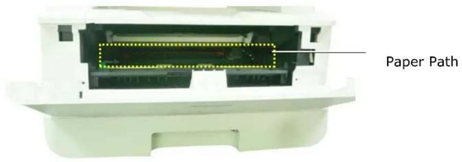 AVISION AM40Q - Nettoyage du chemin du papier - 1