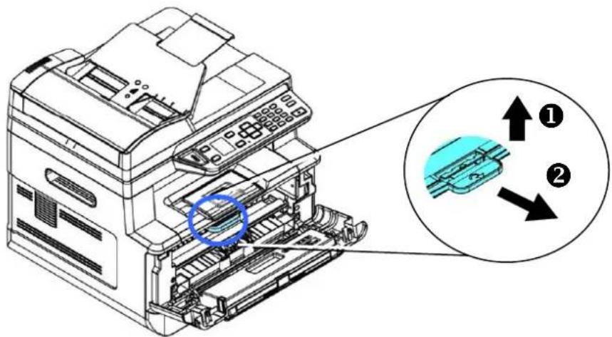 AVISION AM40Q - Installation de la cartouche de toner - 2
