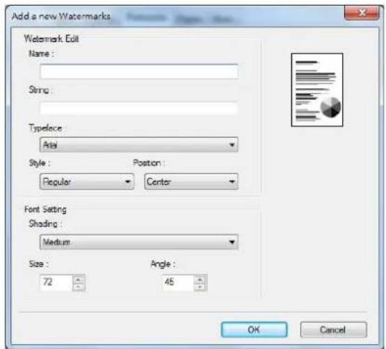 AVISION AP33 - Choisir Text (Texte), puis cliquer sur le bouton Add/New - 1