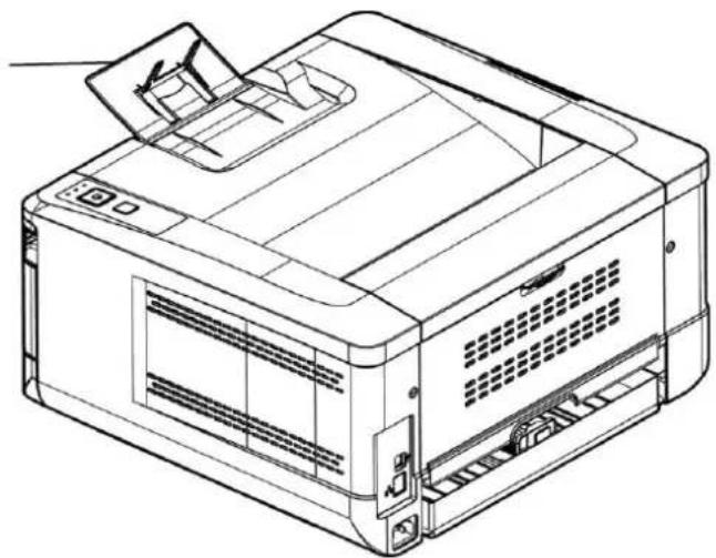AVISION AP33 - Installation du bac de sortie - 1