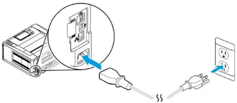 AVISION AP33 - Branchement de l'alimentation - 1