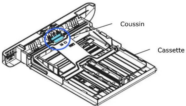AVISION AP33 - Nettoyage du coussin de la cassette - 1