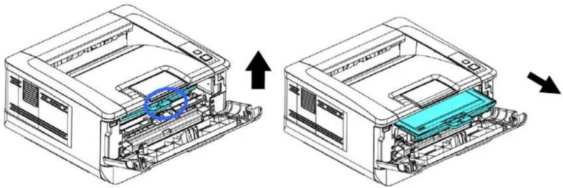 AVISION AP33 - Retrait de la cartouche de toner - 2