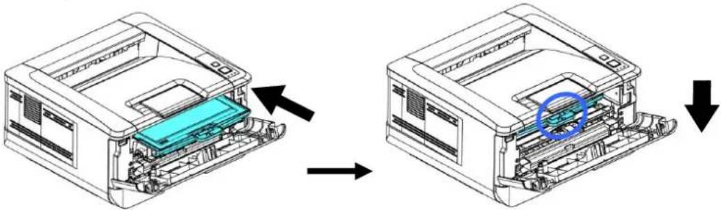 AVISION AP33 - Installation de la cartouche de toner - 6