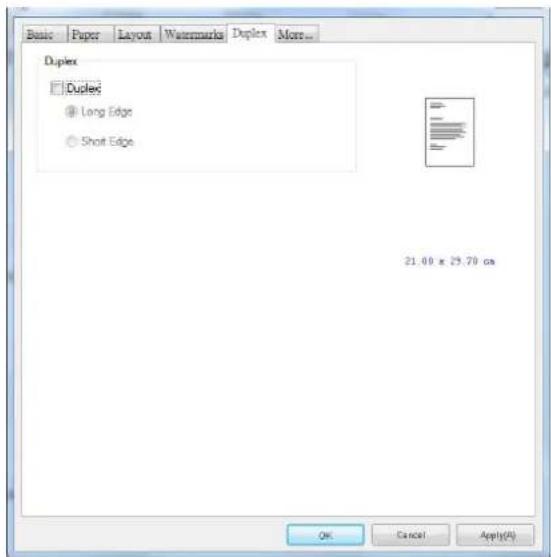 AVISION AP33 - L'onglet Recto-verso - 1