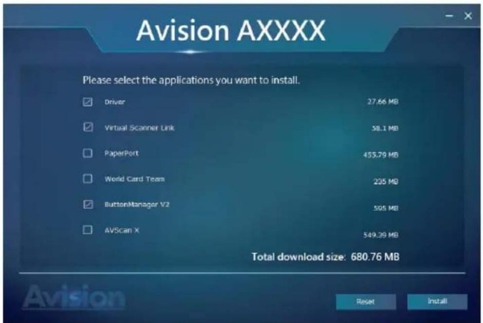 AVISION AD360GF - NOTE: - 3