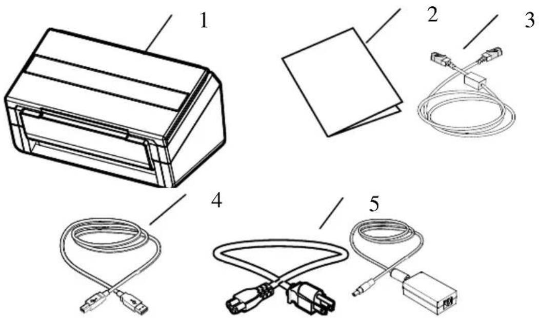 AVISION AD380WN - Éléments de l'emballage - 1