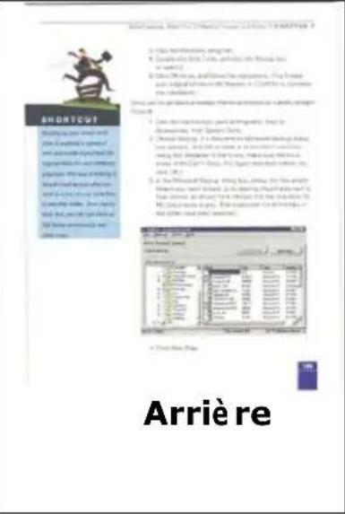 AVISION AD380WN - Exemple 1 : Numé riser un document à deux cô té s, les deux cô té s en couleur - 2