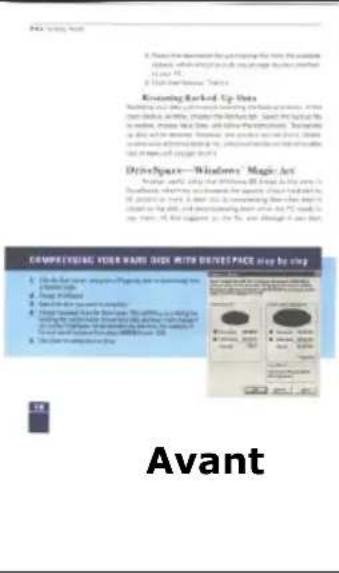 AVISION AD380WN - Exemple 1 : Numé riser un document à deux cô té s, les deux cô té s en couleur - 1
