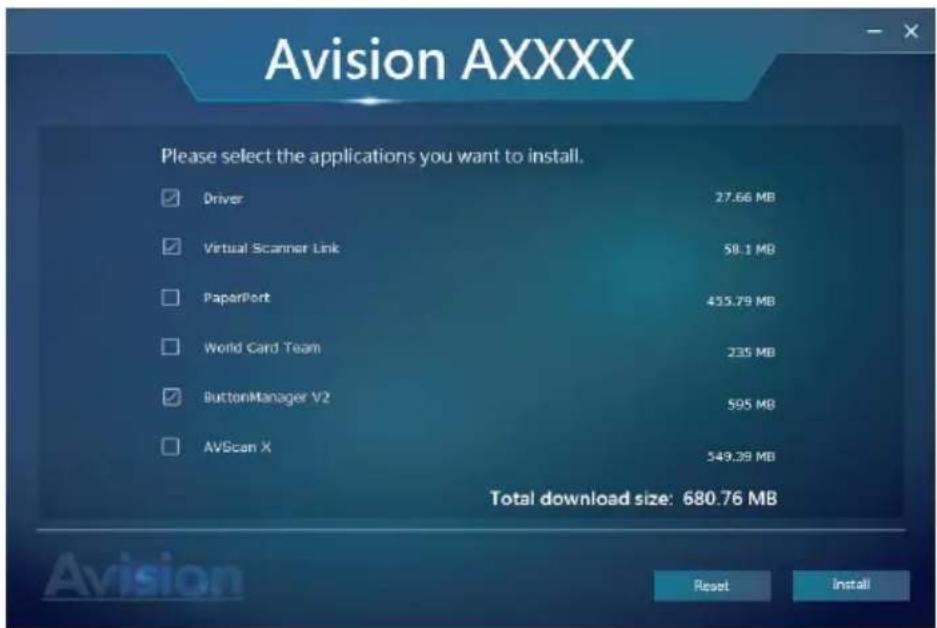 AVISION AD380WN - NOTE: - 3