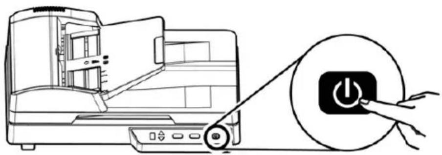 AVISION AD120S - Connecter le câble d'alimentation - 2