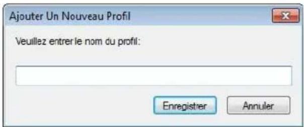 AVISION AD380F - Pour ajouter un nouveau profil, - 2