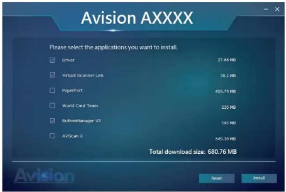 AVISION AD380F - NOTE: - 3