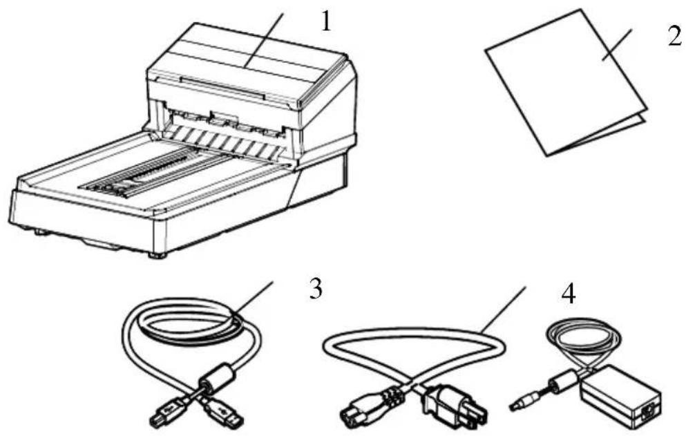AVISION AD380F - É lé ments de l'emballage - 1