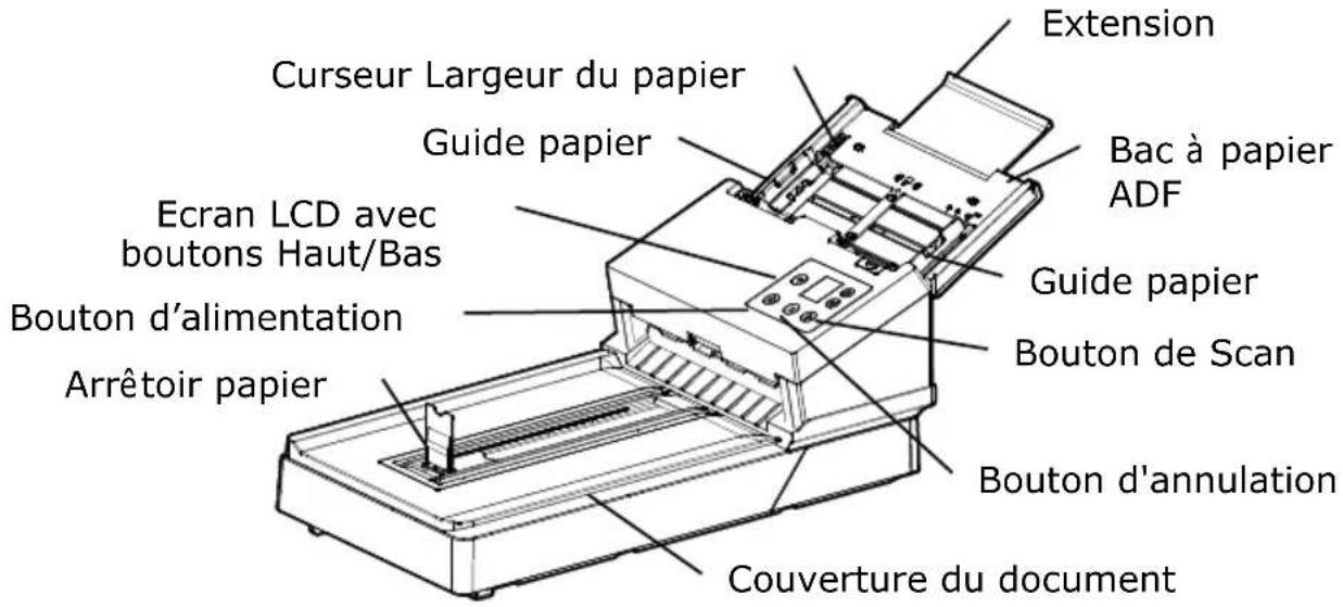 AVISION AD380FWN - Vue avant - 1
