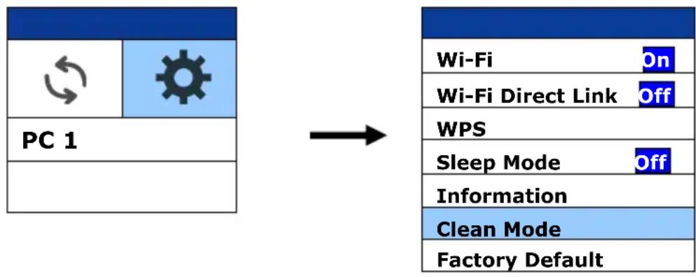 AVISION AD380FWN - Utilisation du mode Nettoyage - 1