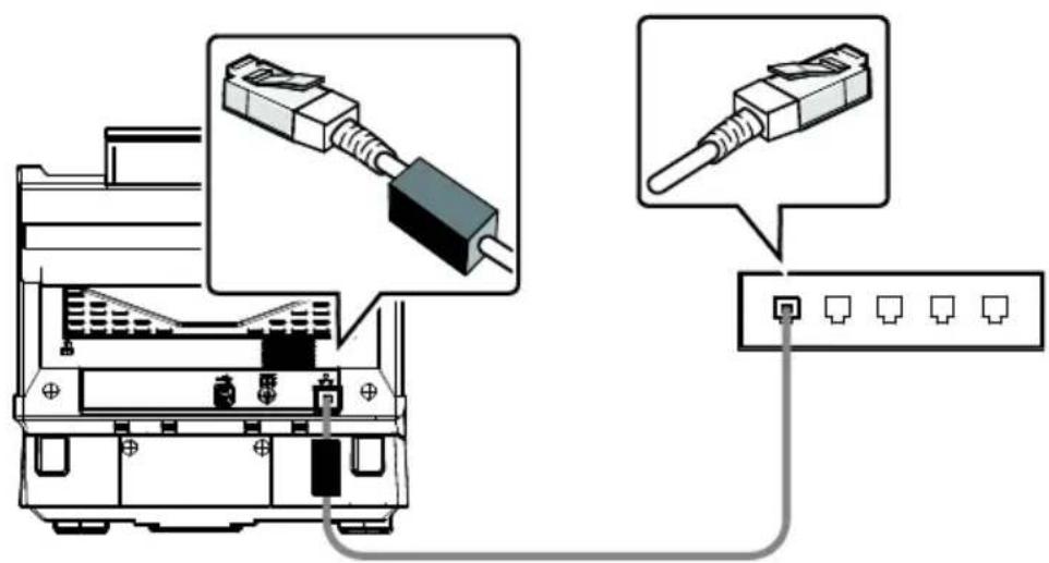 AVISION AD380FN - Connexion à un câ ble ré seau - 2