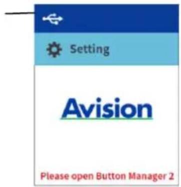 AVISION AD380FN - Connexion USB - 1