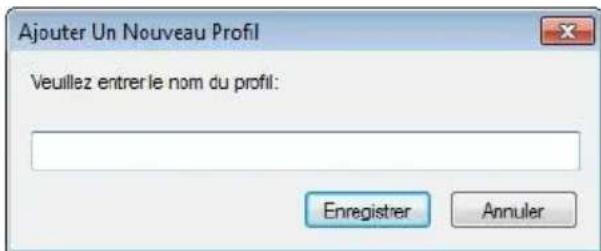 AVISION AD380FN - Pour ajouter un nouveau profil, - 2