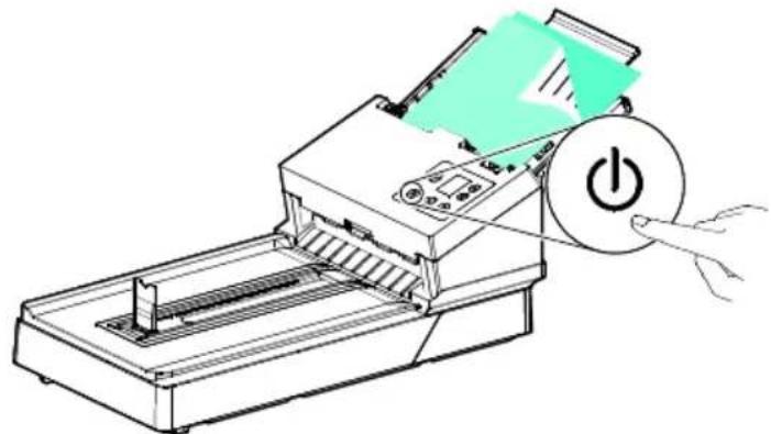 AVISION AD370FWN - Connecter le câble d'alimentation - 2