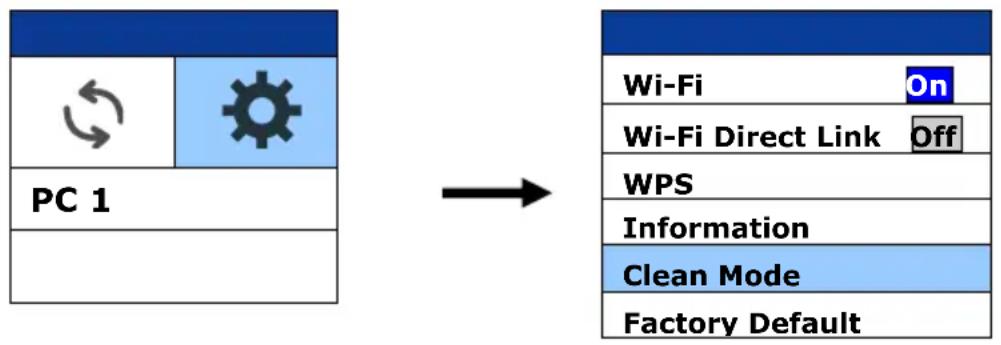 AVISION AD370FWN - Utilisation du mode Nettoyage - 1