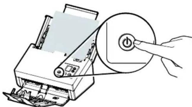 AVISION AD370i - Connecter le câble d'alimentation - 2
