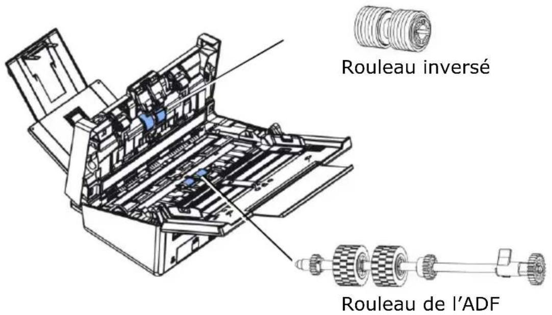 AVISION AD370i - Éléments amovibles - 1