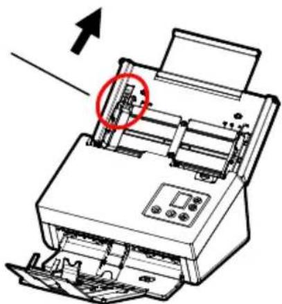 AVISION AD370i - Si la largeur de votre document est supérieure à 216 mm (8.5 in.) : - 2