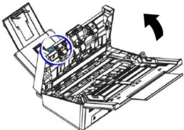 AVISION AD3100N - Nettoyage du rouleau à marche inverse - 1