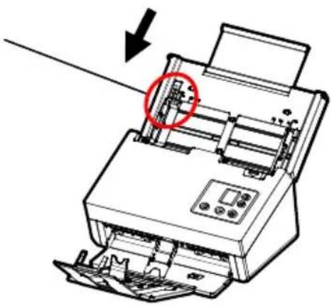 AVISION AD3100N - Note : Le curseur [Largeur du papier] : - 1