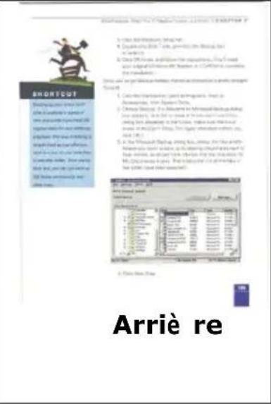 AVISION AD3100N - Exemple 1 : Numé riser un document à deux cô té s, les deux cô té s en couleur - 2