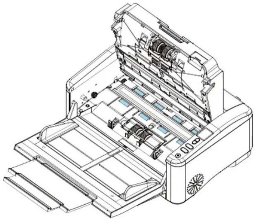 AVISION AD6090N - Utilisation du mode Nettoyage - 3