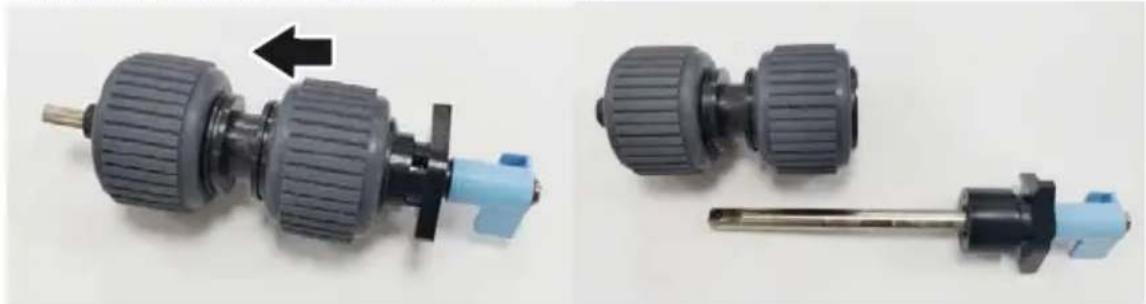 AVISION AD6090N - Remplacement du rouleau à marche inverse - 4