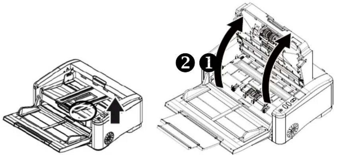 AVISION AD6090N - Remplacement du rouleau de prise papier - 1