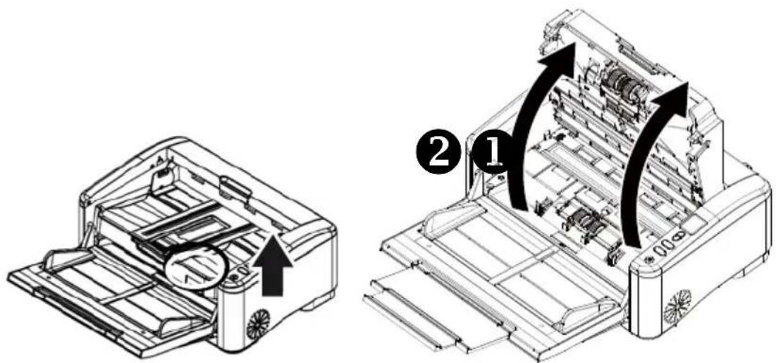 AVISION AD6090N - Remplacement du rouleau à marche inverse - 1
