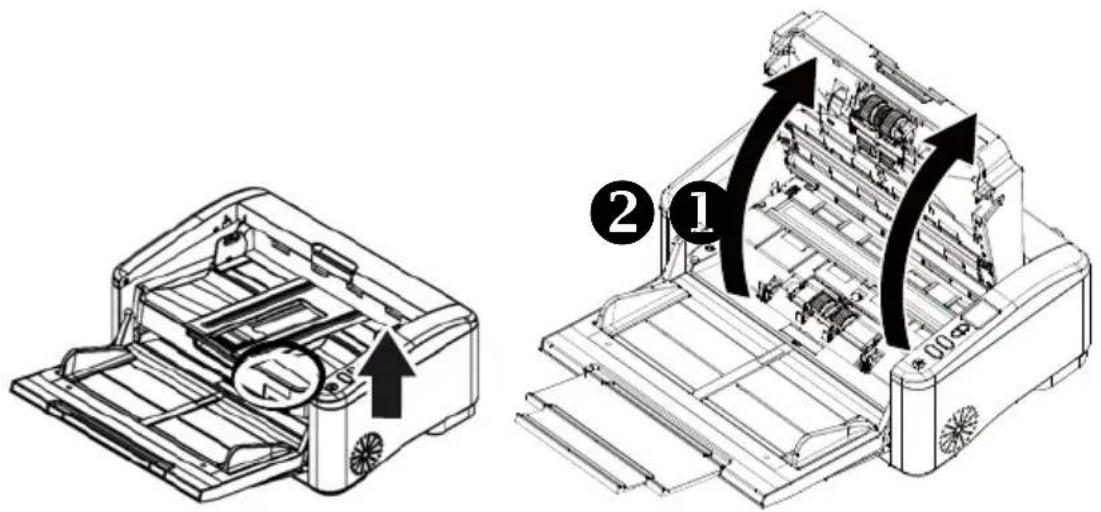 AVISION AD6090N - Remplacement du rouleau de l'ADF - 1