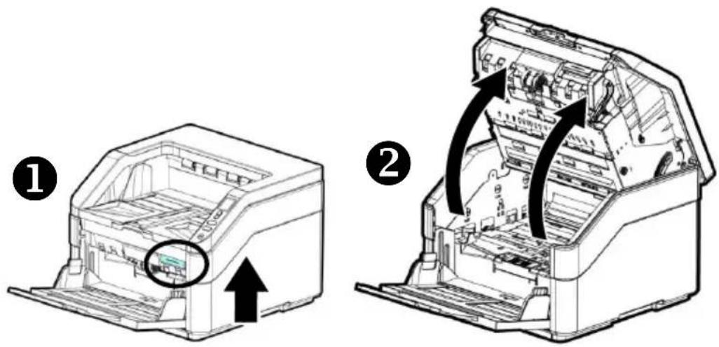 AVISION AD8120U - Remplacement du rouleau de l'ADF - 1