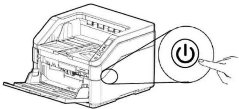 AVISION AD8120U - Connecter le câble d'alimentation - 2