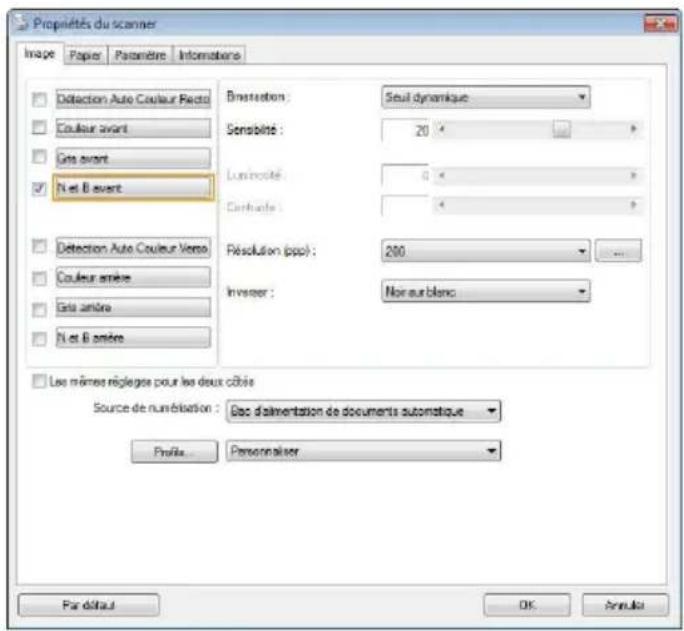 AVISION AD8120U - Vérifier l'installation de votre scanner - 4
