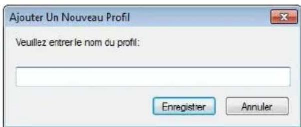 AVISION AD8130UN - Pour ajouter un nouveau profil, - 2