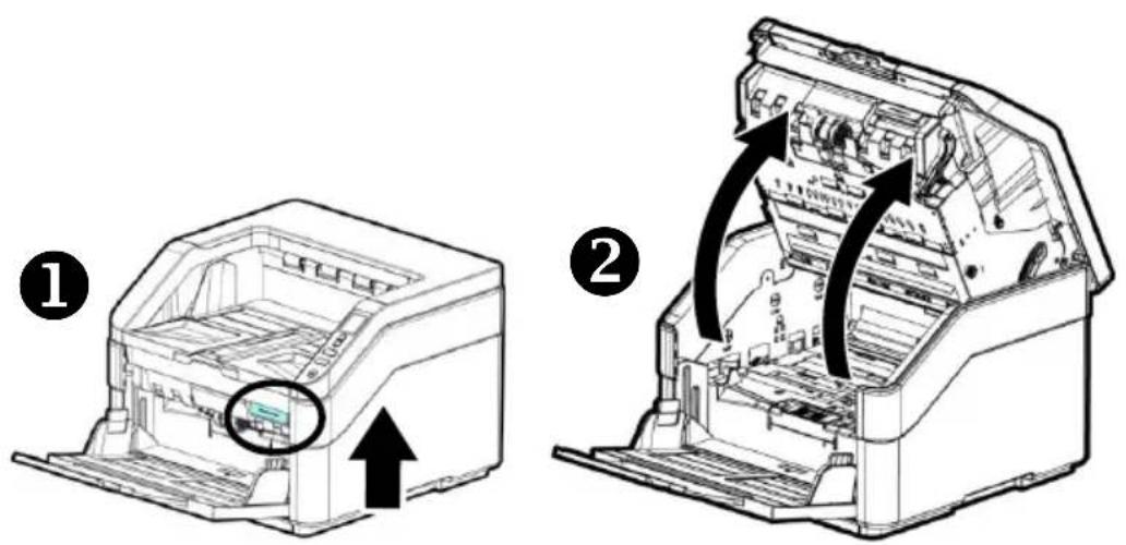 AVISION AD8130UN - Remplacement du rouleau de prise papier - 1