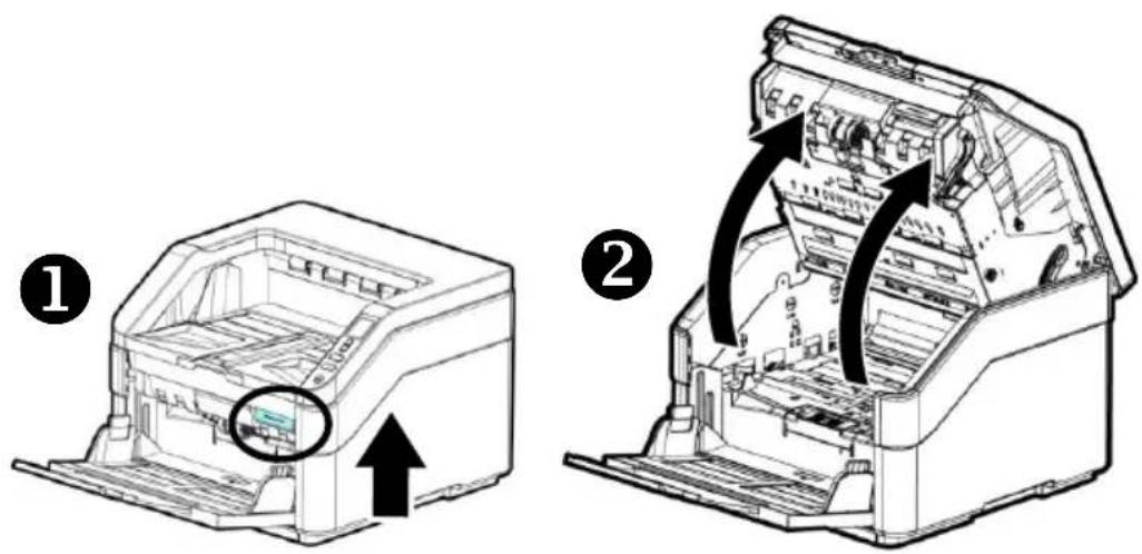 AVISION AD8120UN - Remplacement du rouleau de prise papier - 1